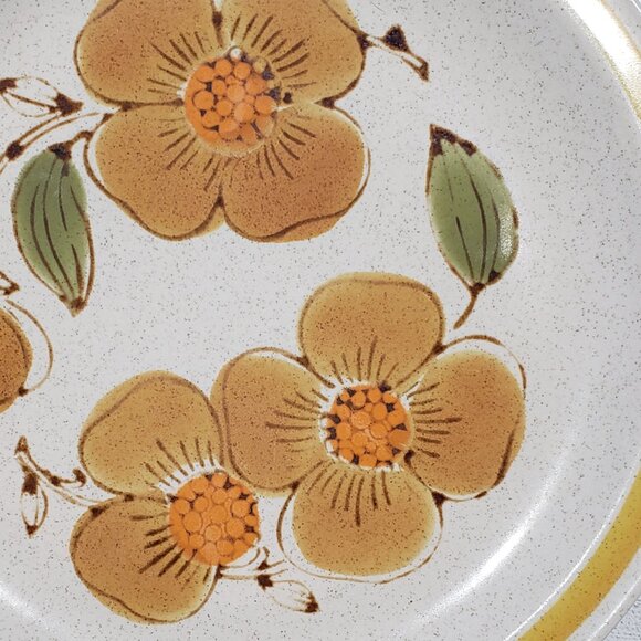 Vintage International Statastone  Graceland Pattern  Floral Dinner Plate - Picture 4 of 5